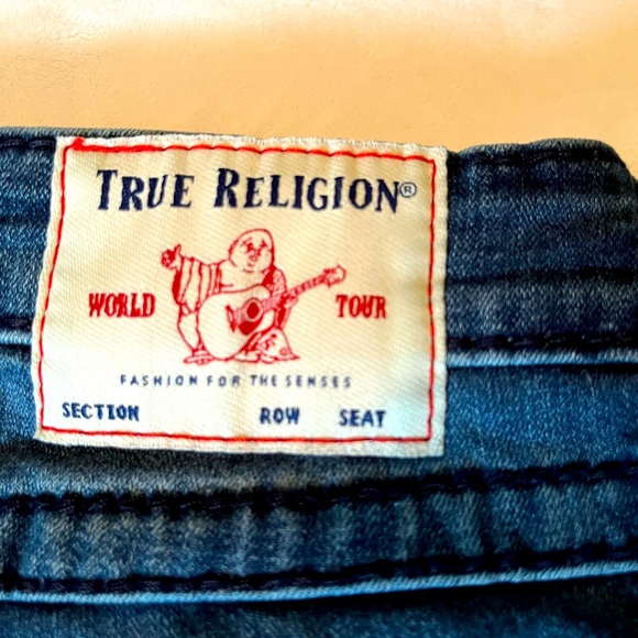 True religion Halle mid rise super skinny jeans size 24 NWOT - Picture 2 of 6